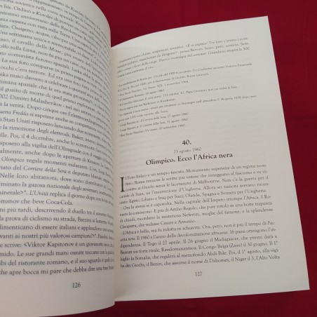 Autografo LIVIO BERRUTI su libro biografico a cura di Claudio Gregori