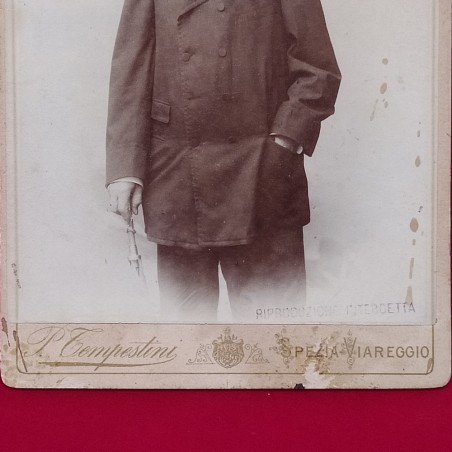 GIUSEPPE VERDI stampa fotografica fine 800 su cartoncino promozionale