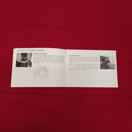 NIKON libretto originale Photonic FTN Finder manuale istruzioni