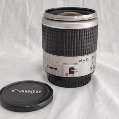 Ottica fotografica CANON Mod. EF 28-90 mm (4-5,6) scocca bianca usata