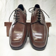 Scarpe uomo Alexander vitello marrone punta tozza nuove n° 43,5 2