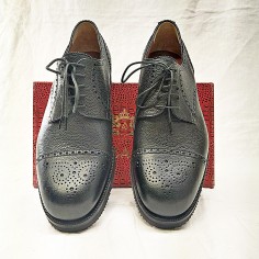 Scarpe eleganti traforate uomo Alexander calzano 43,5 nuove colore nero 2