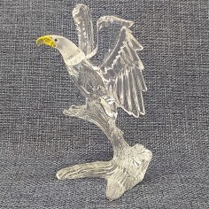 Swarovski aquila marina 13x7,5 cm senza scatola 2