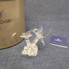 Swarovski colibrì su ramo Art. 166184 integro