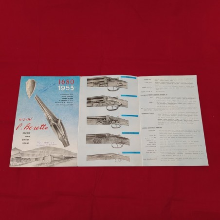 BERETTA catalogo armi 1953 usato