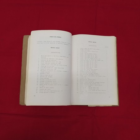OM libretto uso e manutenzione Autocarro Mod. CL-51 anno 1956 buono