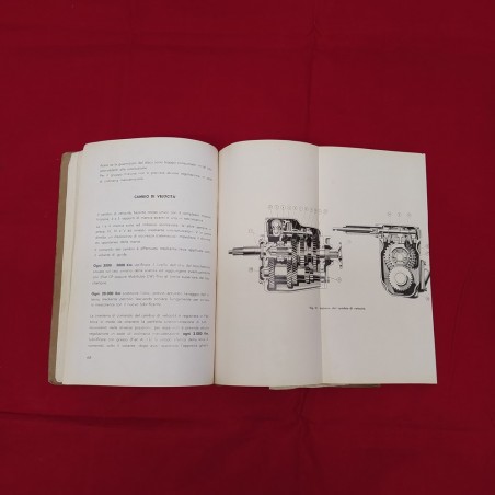 OM libretto uso e manutenzione Autocarro Mod. CL-51 anno 1956 buono