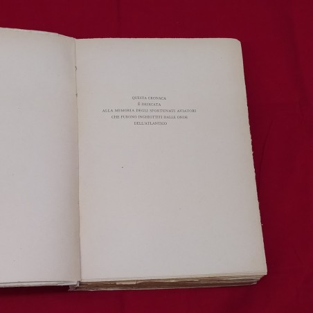 Libro IL MIO VOLO Francesco Pinedo - Hoepli editore 1928