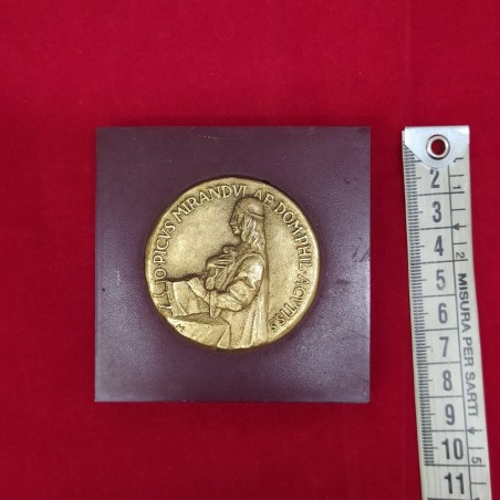 Medaglia pubblicitaria in bronzo farmaco Ideolider
