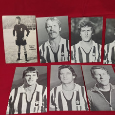 Lotto 17 cartoline giocatori Juventus anni 70 Hurrà Juventus 2