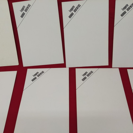 Lotto 17 cartoline giocatori Juventus anni 70 Hurrà Juventus