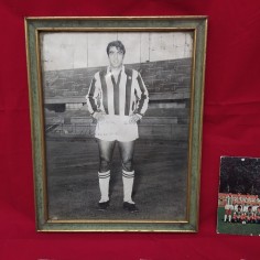 Lotto di 7 fotografie o cartoline giocatori Juventus autografate 2
