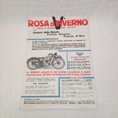 EDOARDO BIANCHI Rosa d'Inverno 1934 XII° E.F. Centauri delle Bianchi 48x71 cm 2
