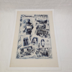 EDOARDO BIANCHI poster pubblicitario Girardengo Il Campione della Bianchi 2