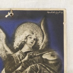 Cartello a colori 1938 Forlì V° Centenario di Melozzo e Mostra del 400 romangolo 2