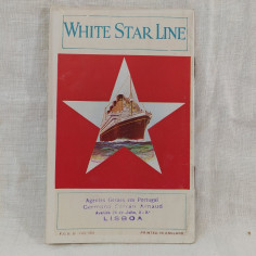 Opuscolo White Star Line Sailing List formato 10x16 cm July 1934 2