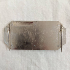 Vintage placca da auto San Cristoforo sii la mia guida guardami e non correre 2
