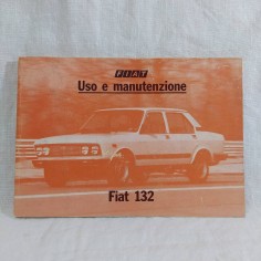Libretto uso manutenzione FIAT 132 5° edizione 1978 Molto buono