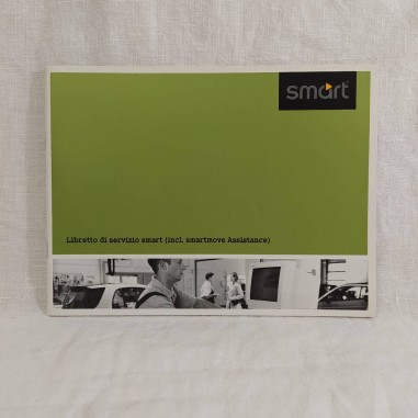Libretto di servizio SMART anno 2002, compilato con dati proprietario