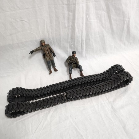 Serie cingoli carro Sherman + Para' tedeschi 1/16