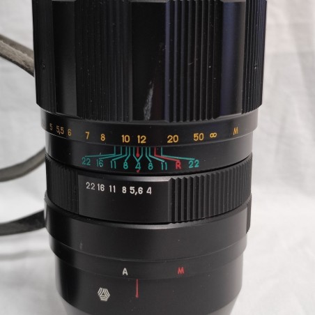 Ottica russa Jupiter 21M 4/200  usata completa di custodia