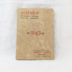 Agenda del Segretario Comunale e dei suoi collaboratori XXI 1943 XXII