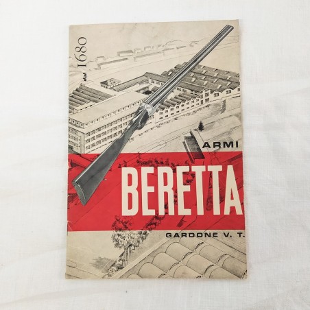 BERETTA Catalogo Listino prezzi produzione armi 1958 ottime condizioni