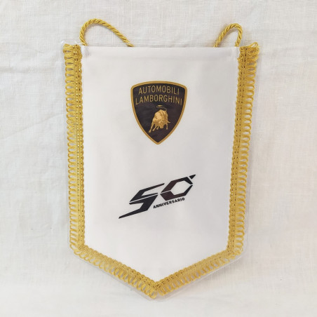 Gagliardetto oiginale Automobili Lamborghini 50° anniversario
