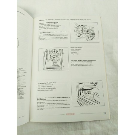 Product bulletin modelli Spider Alfa Romeo 1990 buono