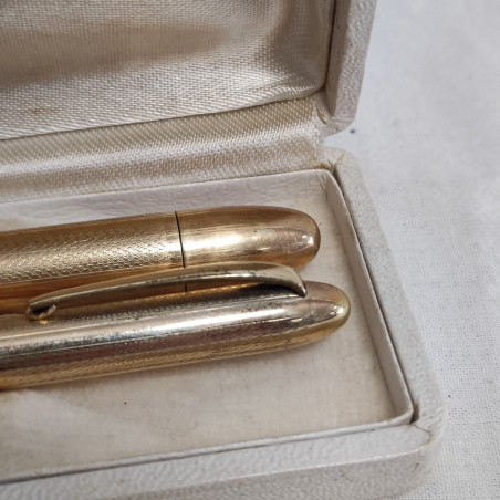 Coppia mini penna e portamina Columbus usate
