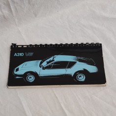 Alpine Renault A310 V6 libretto uso manutenzione testi in 4 lingue