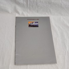 Brochure originale PORSCHE gamma modelli anno 1993