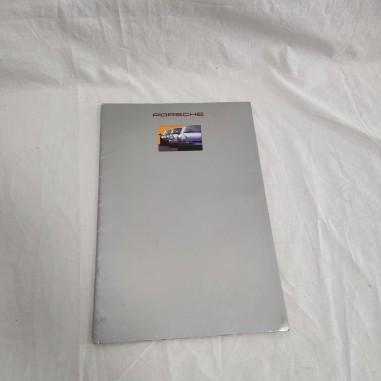 Brochure originale PORSCHE gamma modelli  agosto 92