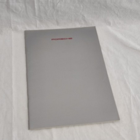 Brochure PORSCHE 911 968 e 928 anno 1991