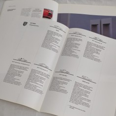 Brochure PORSCHE 911 968 e 928 anno 1991 2