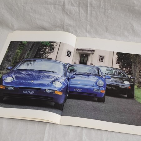 Brochure PORSCHE 911 968 e 928 anno 1991