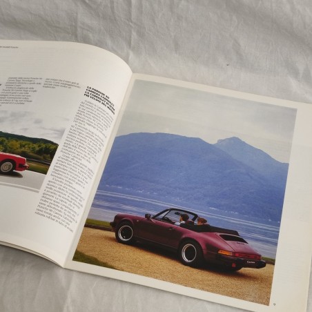Brochure PORSCHE gamma modelli 911 924 944 928 italiano