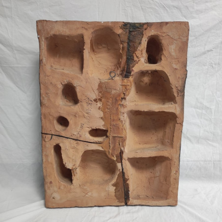 Angelo BIANCINI altorilievo ceramica Le Chiese di Ravenna