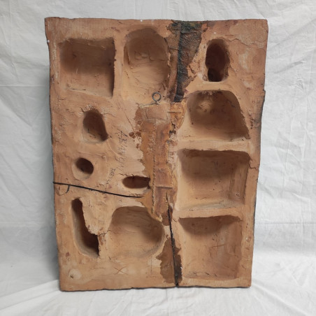 Angelo BIANCINI altorilievo ceramica Le Chiese di Ravenna