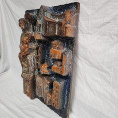 Angelo BIANCINI altorilievo ceramica Le Chiese di Ravenna 2