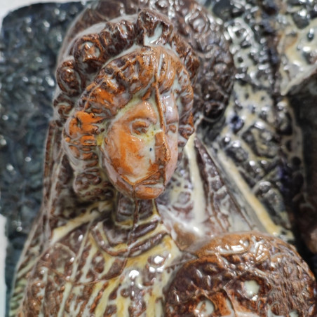 Angelo BIANCINI altorilievo ceramica Le Chiese di Ravenna