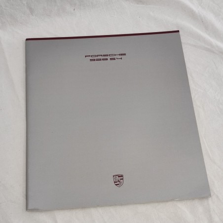 PORSCHE 928 S4 Brochure otriginale in francese