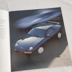 PORSCHE 928 S4 Brochure otriginale in francese 2