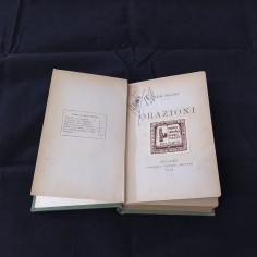 Ada Negri, libro ORAZIONI - DLF Bologna dedica autografa dell'autrice