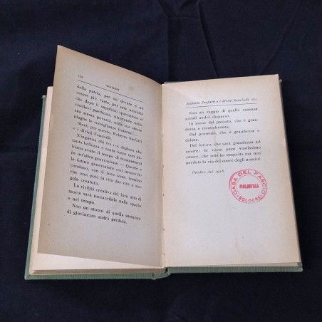 Ada Negri, libro ORAZIONI - DLF Bologna dedica autografa dell'autrice