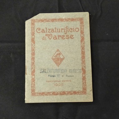 SOVRANA Calzaturificio di Varese Catalogo primavera estate 1925