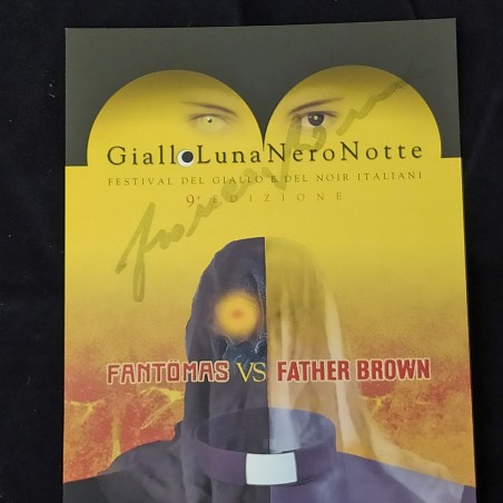 TONINO GUERRA autografo originale Festival Giallo Noir Ravenna 2011