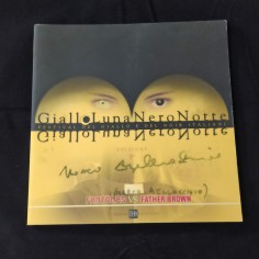 MARCO BELLOCCHIO autografo originale Festival Giallo Noir Ravenna 2011