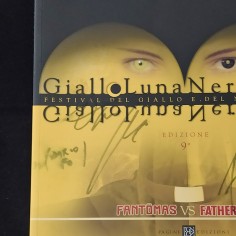 DARIO FO FRANCA RAME autografi su libretto Festival Giallo Noir Ravenna 2011 2