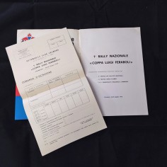 Opuscolo 1° Rallye Nazionale Coppa Luigi Feraboli 1972 Automobil Club Cremona 2